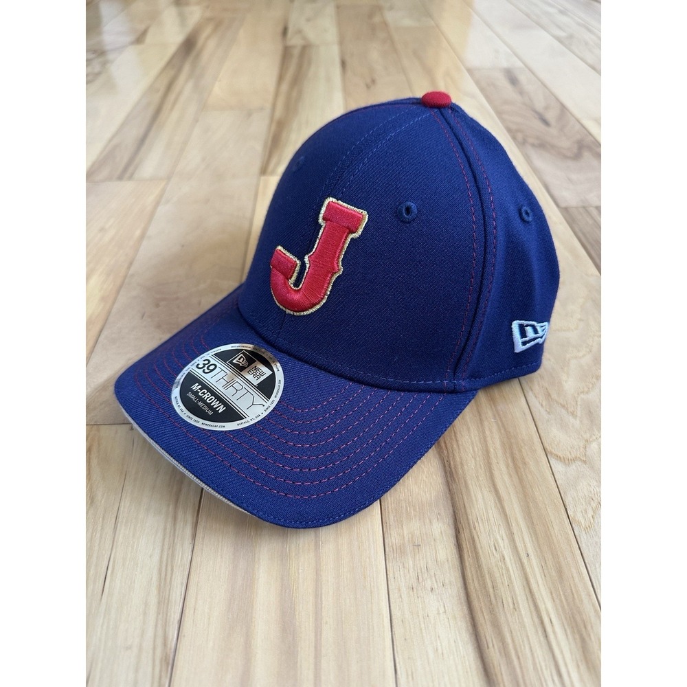 New Era 2026 Japan World Baseball Classic Navy Blue Hat 39THIRTY S/M M-Crown